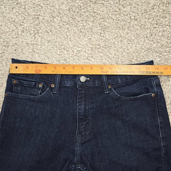 Levi’s 511 Jeans Men 33×32 (Fits 30×29.5)‎ Dark Blue Slim Straight Stretch Denim - Picture 10 of 14